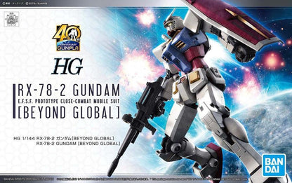 Bandai Spirits: Gundam (Beyond Global) - HG 1/144 Gundam RX-78-2 Model Kit