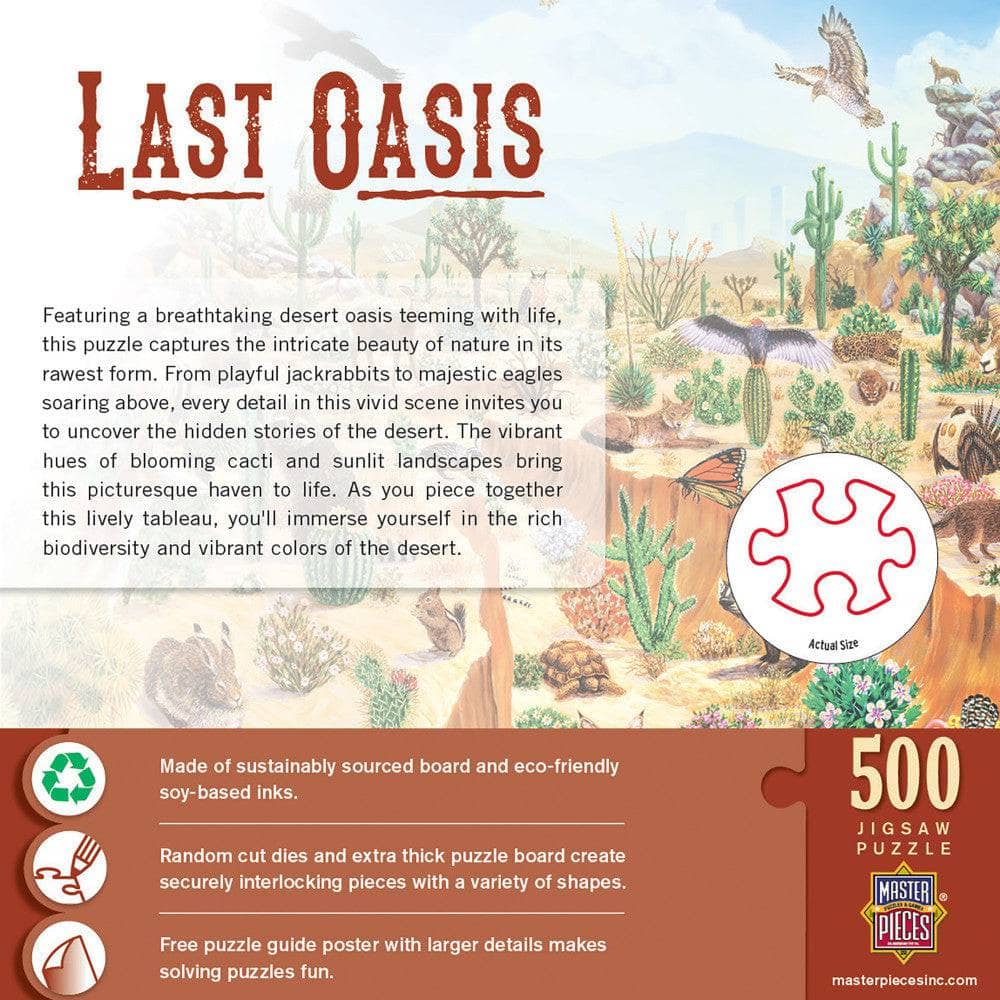 Last Oasis 500 Piece Jigsaw Puzzle
