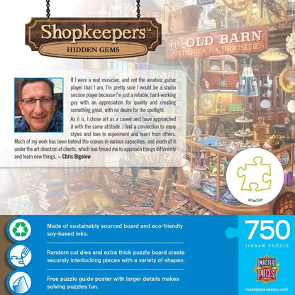 Shopkeepers - Hidden Gems 750 Piece Jigsaw Puzzle