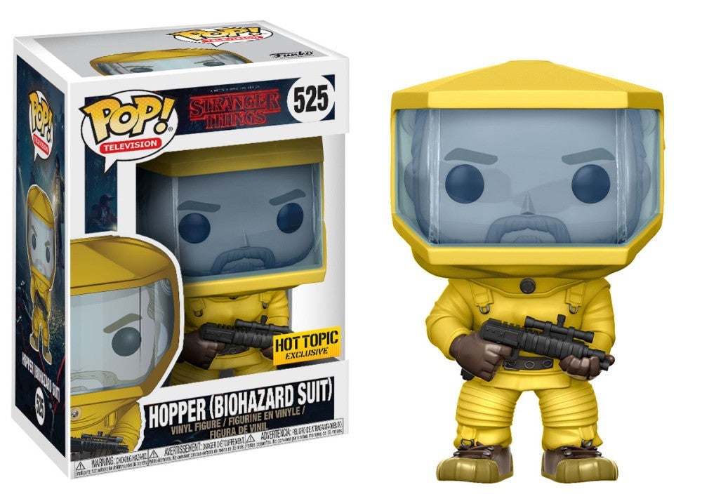 POP! Television: 525 Stranger Things, Hopper (Biohazard Suit) Exclusive