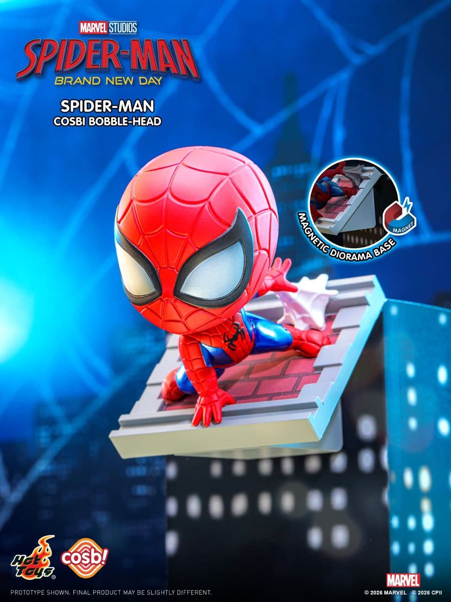 Spider-Man Brand New Day Cosbi Bobble-Head Collection Blind Box
