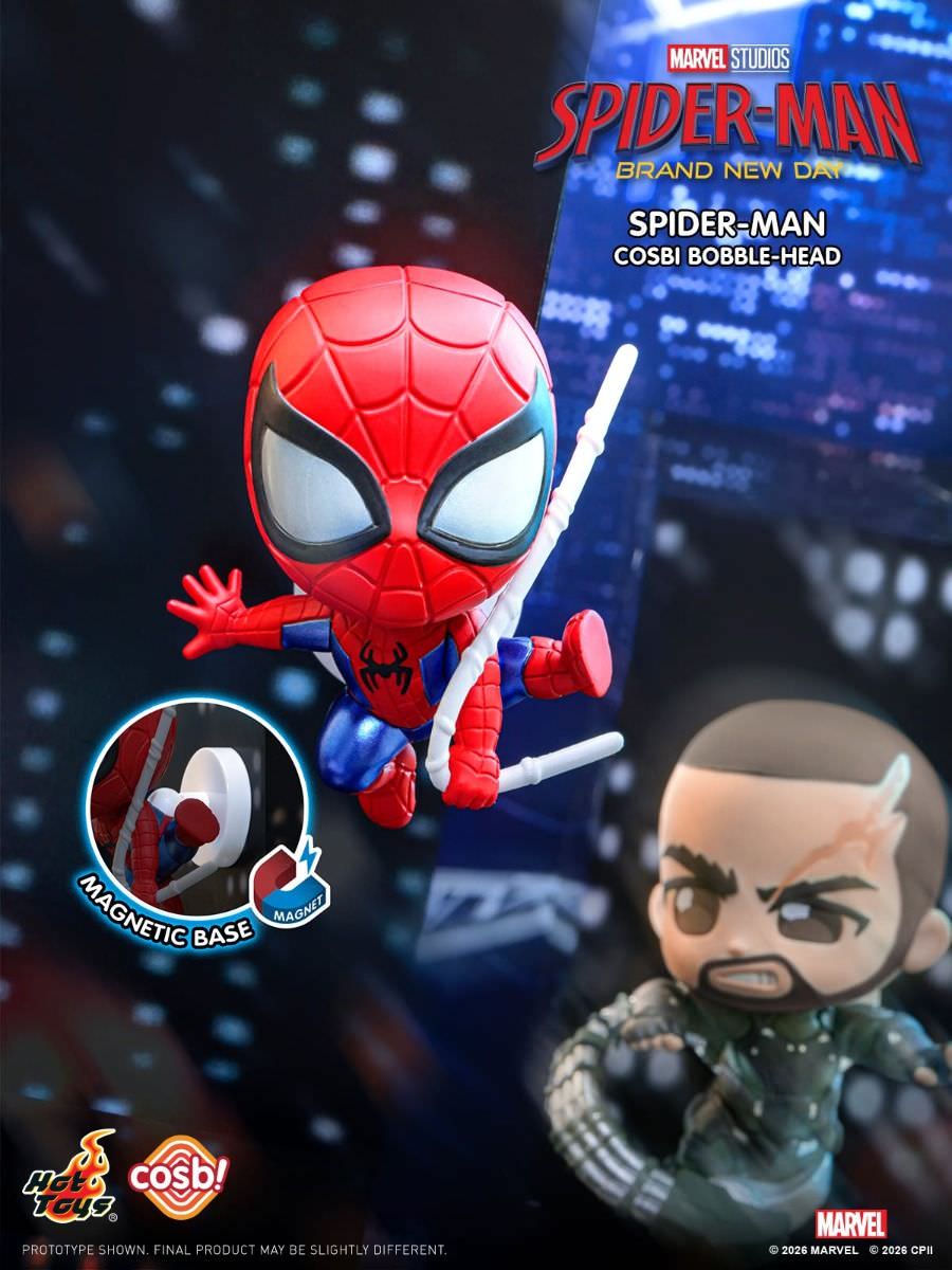Spider-Man Brand New Day Cosbi Bobble-Head Collection Blind Box