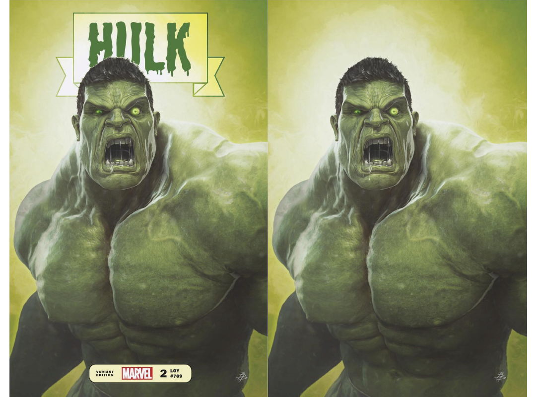 Hulk #2 Bjorn Barends Monster Card Variant (12/01/2021) Marvel