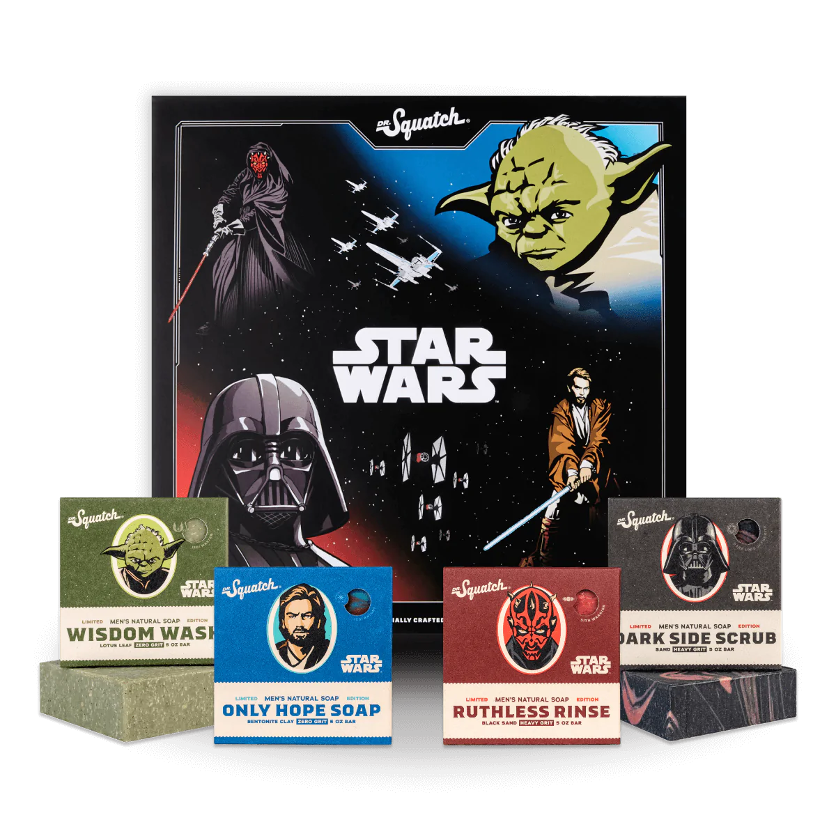 Dr. Squatch: Bar Soap, Star Wars (S1) (4-PK)