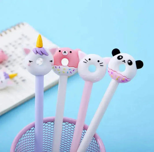 Cute Animal Donuts Gel Pen