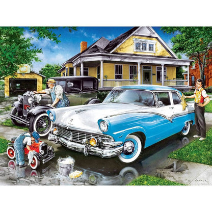 Family Time - Three Generations 400 Piece Jigsaw Puzzle