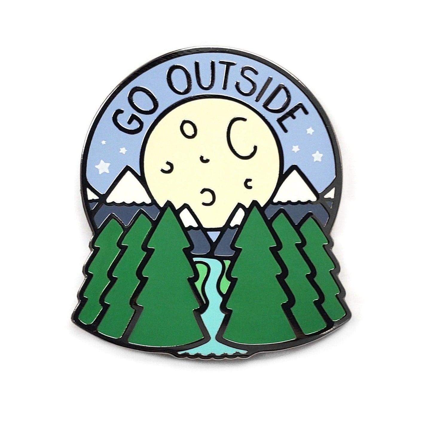 Go Outside Pin