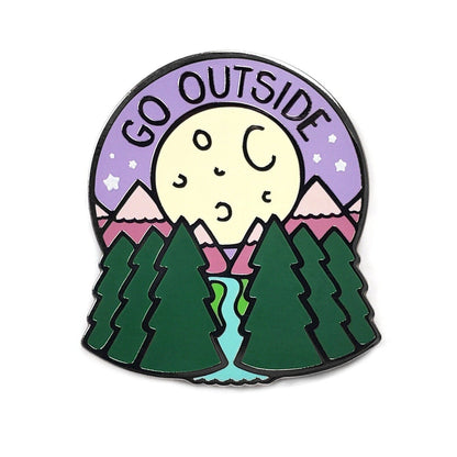 Go Outside Pin
