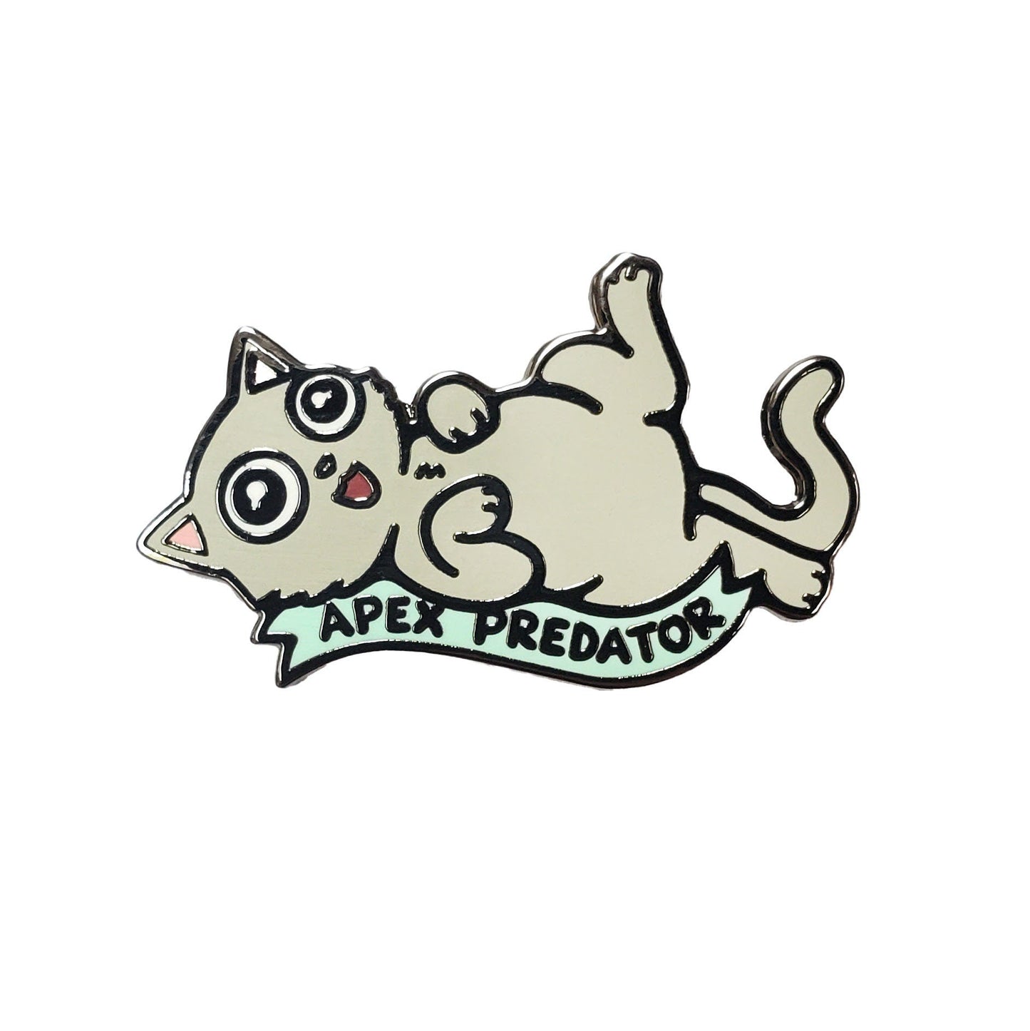 Apex Predator Cat Pin