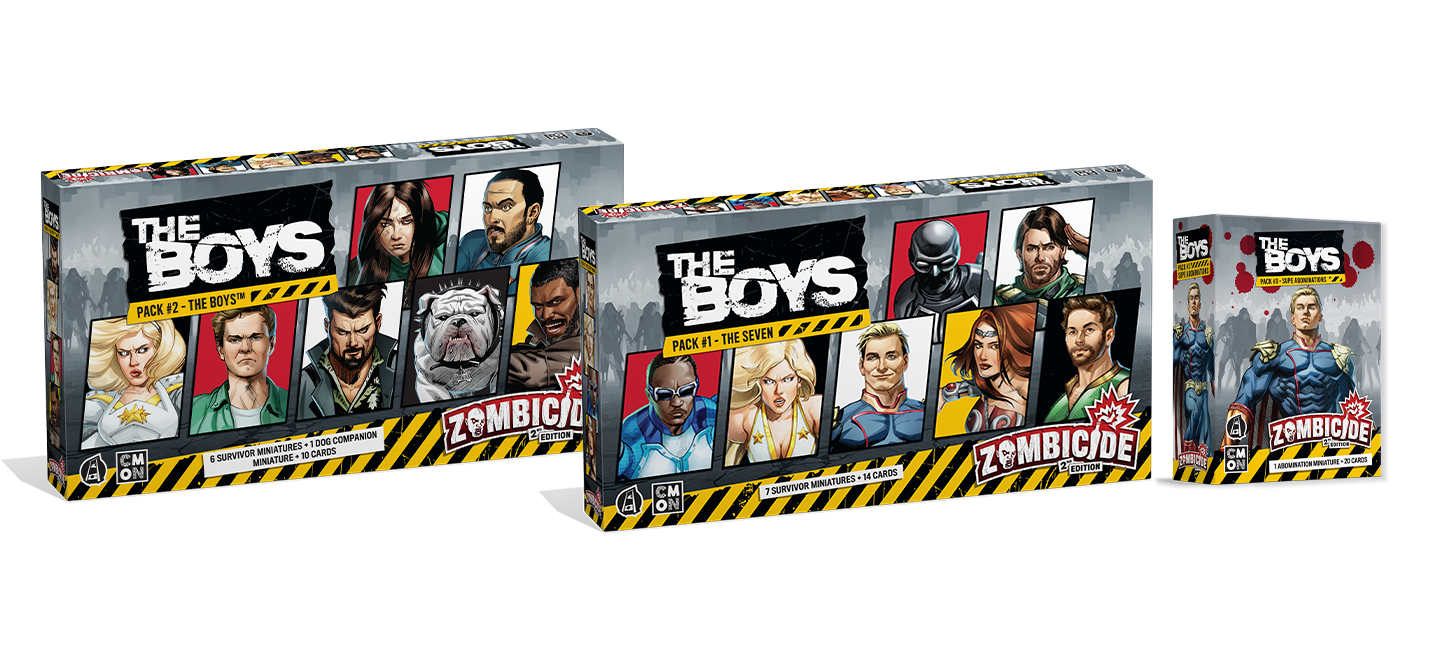 Zombicide: The Boys Character Packs Bundle