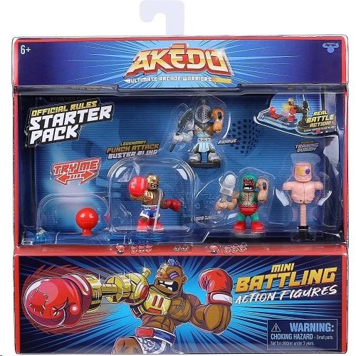 Akedo Starter Pack Kick Attack (Aximus, Buster Bling & Loco Grande)