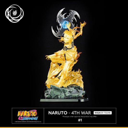 NARUTO – VIERTER GROSSER NINJA-KRIEG IKIGAI 1/6 Statue 