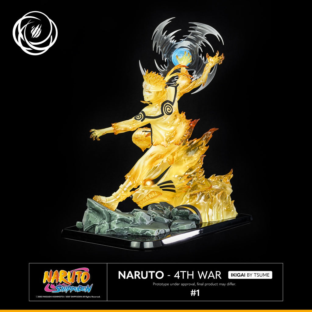 NARUTO – VIERTER GROSSER NINJA-KRIEG IKIGAI 1/6 Statue 
