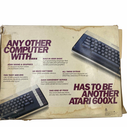 Atari 600XL Computer Gaming System (Atari 400)