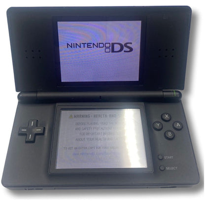 Cobalt & Black Nintendo DS Lite (Re-Shelled)- Nintendo DS
