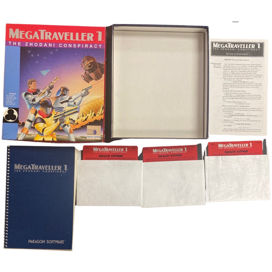MegaTraveller 1 The Zhodani Conspiracy (Paragon Software) - IBM/PC