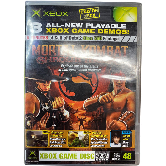 Official Xbox Magazine Demo Disc 48 - Xbox