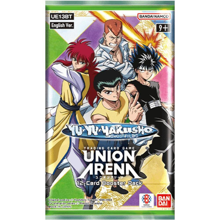 yu yu hakusho dark tournament booster box Union Arena Each booster contains 12 How to redeem Magic: Option:Physical Book Authentic Pokémon Cards Japan