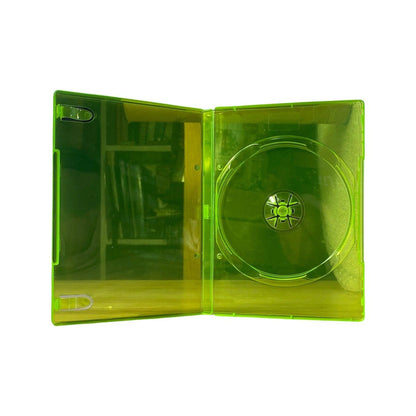 XBOX 360 Translucent Green Video Game Replacement Shell Storage Case