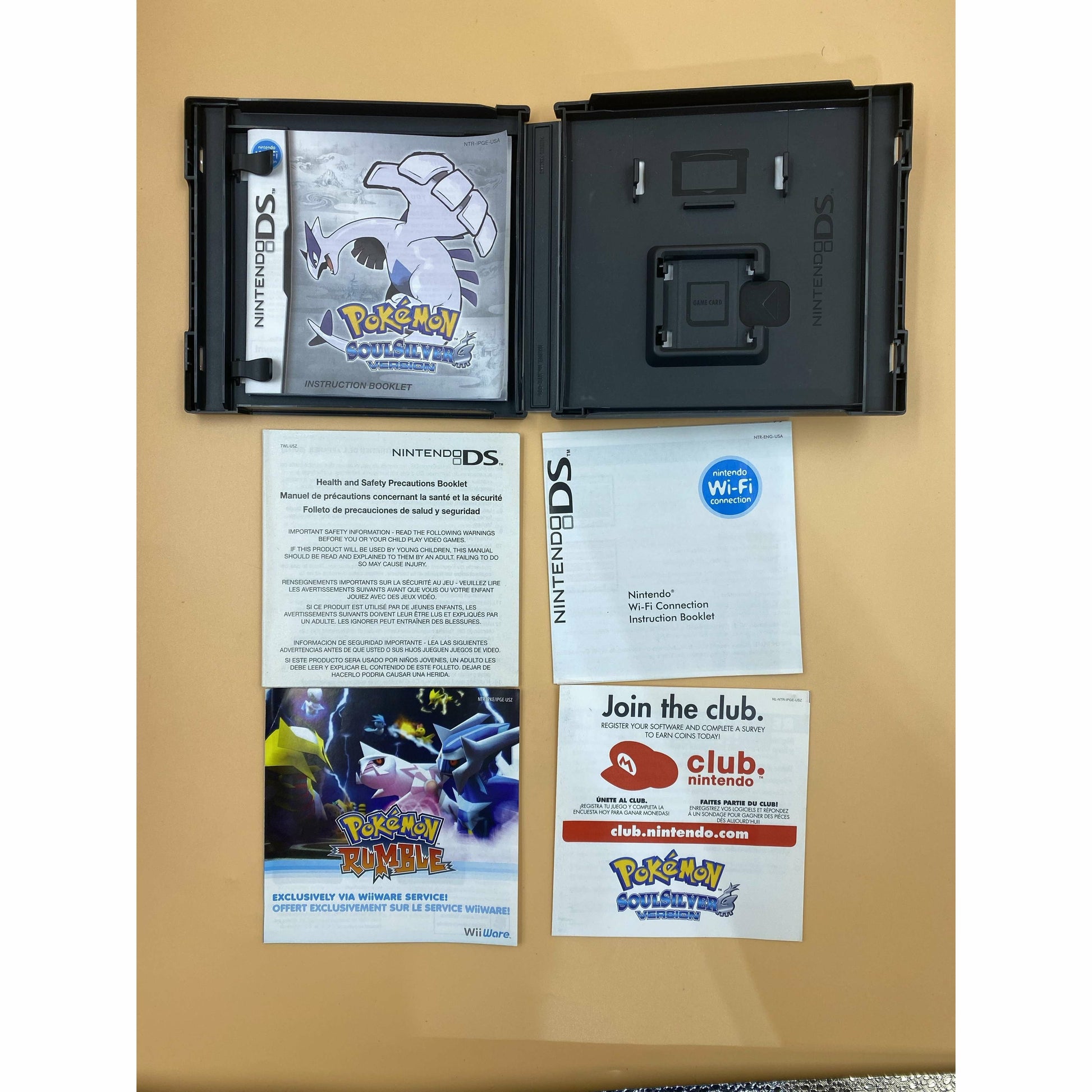 Pokemon SoulSilver Version - Nintendo DS - NO GAME – Super Anime Store