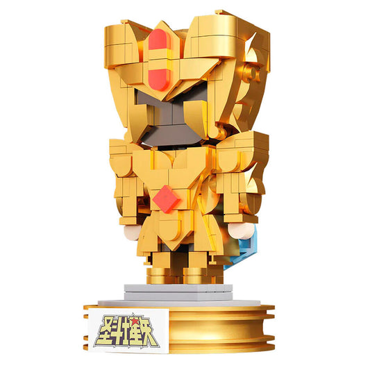 Saint Seiya Gemini Saga Gold Saint Building Blocks Set - 235 Piece Model Kit