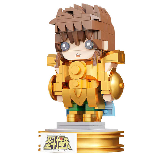 Saint Seiya Libra Dhoko Gold Saint Building Blocks Set - 222 Piece Model Kit