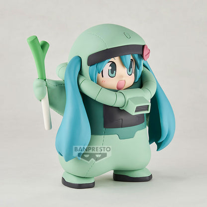 Gundam 45th Anniversary Hatsune Miku Zaku Costume Figure - Official Banpresto Collectible