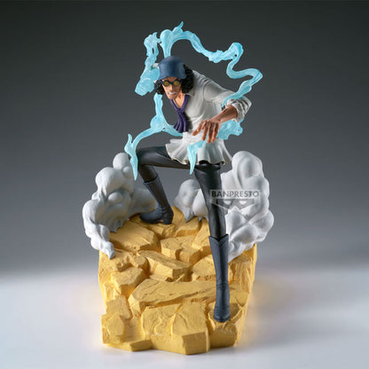 One Piece Senkozekkei Kuzan Aokiji Figure - Banpresto Admiral Collectible | OP Anime Figure