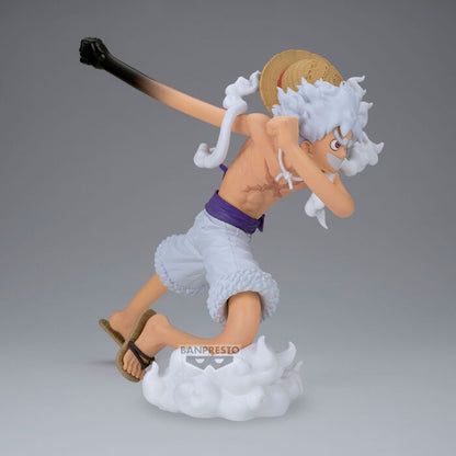 One Piece Luffy Gear 5 Grandista II Figure - Official Banpresto Sun God Nika