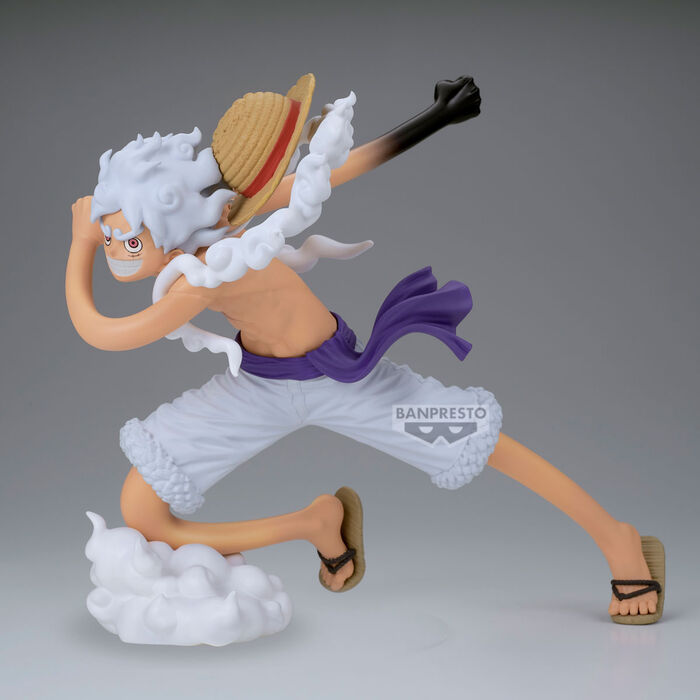 One Piece Luffy Gear 5 Grandista II Figure - Official Banpresto Sun God Nika
