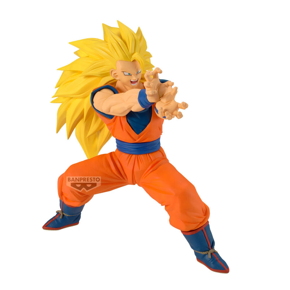 Dragon Ball Z Super Saiyan 3 Goku Match Makers Figure - Official Banpresto vs Majin Buu