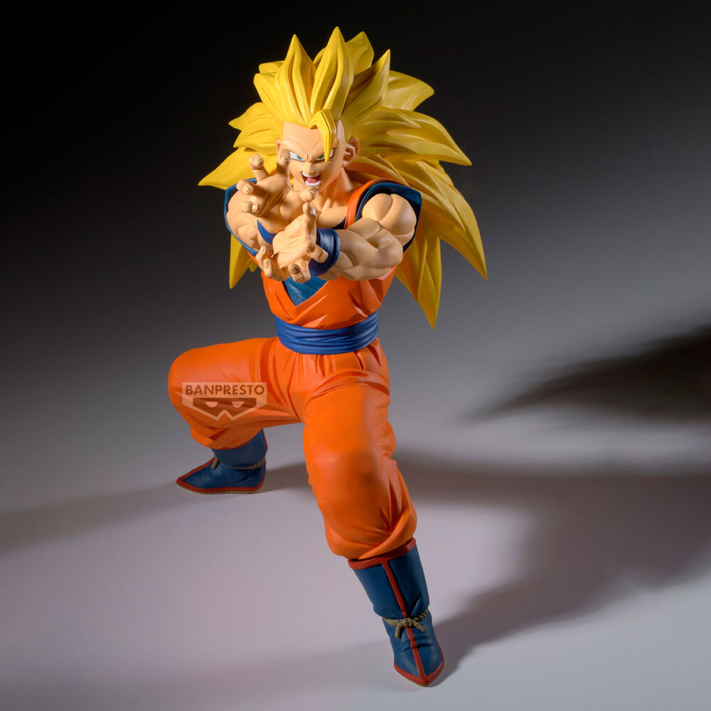 Dragon Ball Z Super Saiyan 3 Goku Match Makers Figure - Official Banpresto vs Majin Buu