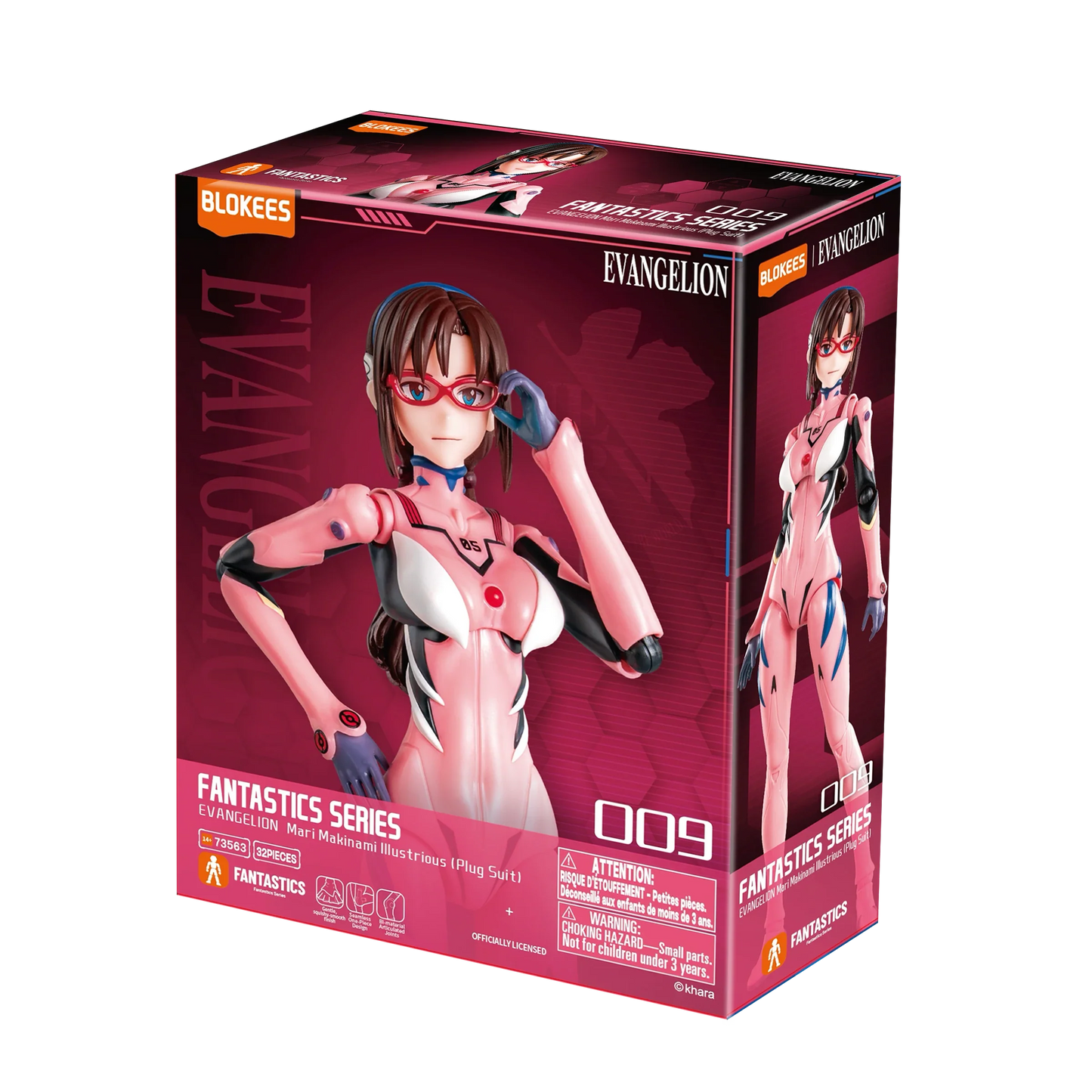Evangelion Fantastics Series - 02 Mari Makinami Illustrious Figure