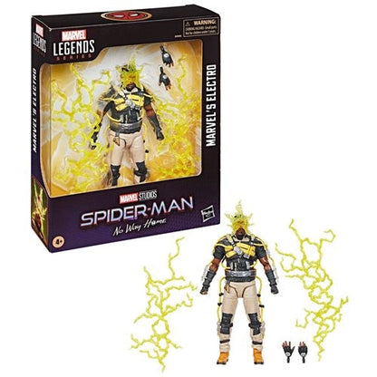 Spider-Man: No Way Home Marvel Legends Series Electro 6-Inch Action Figure