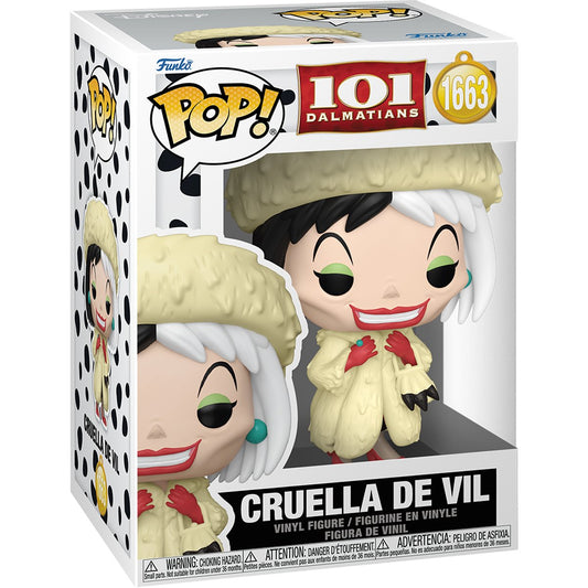Funko Pop! 1663 - 101 Dalmatians - Cruella De Vil Vinyl Figure