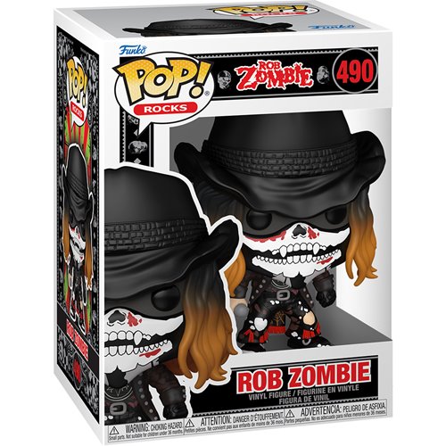 Funko Pop! 490 Rocks - Rob Zombie Vinyl Figure
