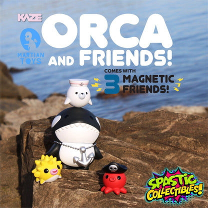 IN STOCK MARTIAN TOYS Kaze Studio x Martian Toys ORCA & Friends!