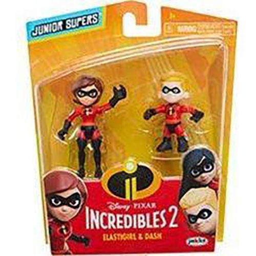 Incredibles 2 Precool 3-Inch Figures 2-Pack - Elastigirl and Dash