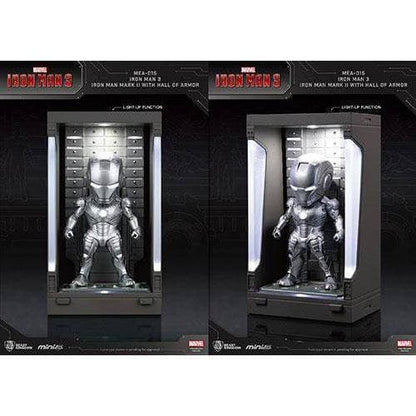 Beast Kingdom Iron Man 3 - Mark II with Hall of Armor MEA-015 - Mini Egg Attack Series - Previews Exclusive