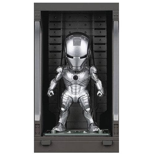 Beast Kingdom Iron Man 3 - Mark II with Hall of Armor MEA-015 - Mini Egg Attack Series - Previews Exclusive
