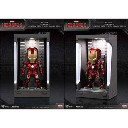 Beast Kingdom Iron Man 3 – Mark IV mit Hall of Armor – MEA-015 – Mini Egg Attack Series – Exklusive Vorschau 