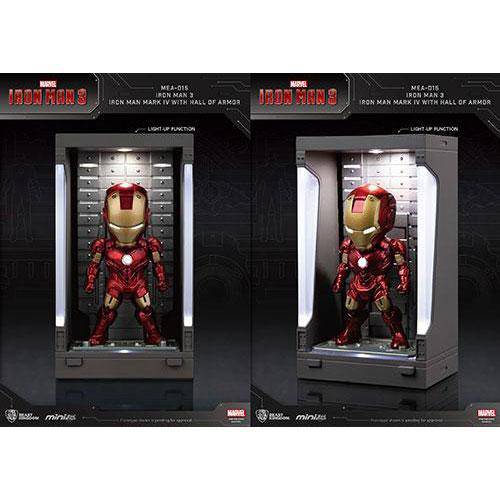Beast Kingdom Iron Man 3 - Mark IV with Hall of Armor - MEA-015 - Mini Egg Attack Series - Previews Exclusive