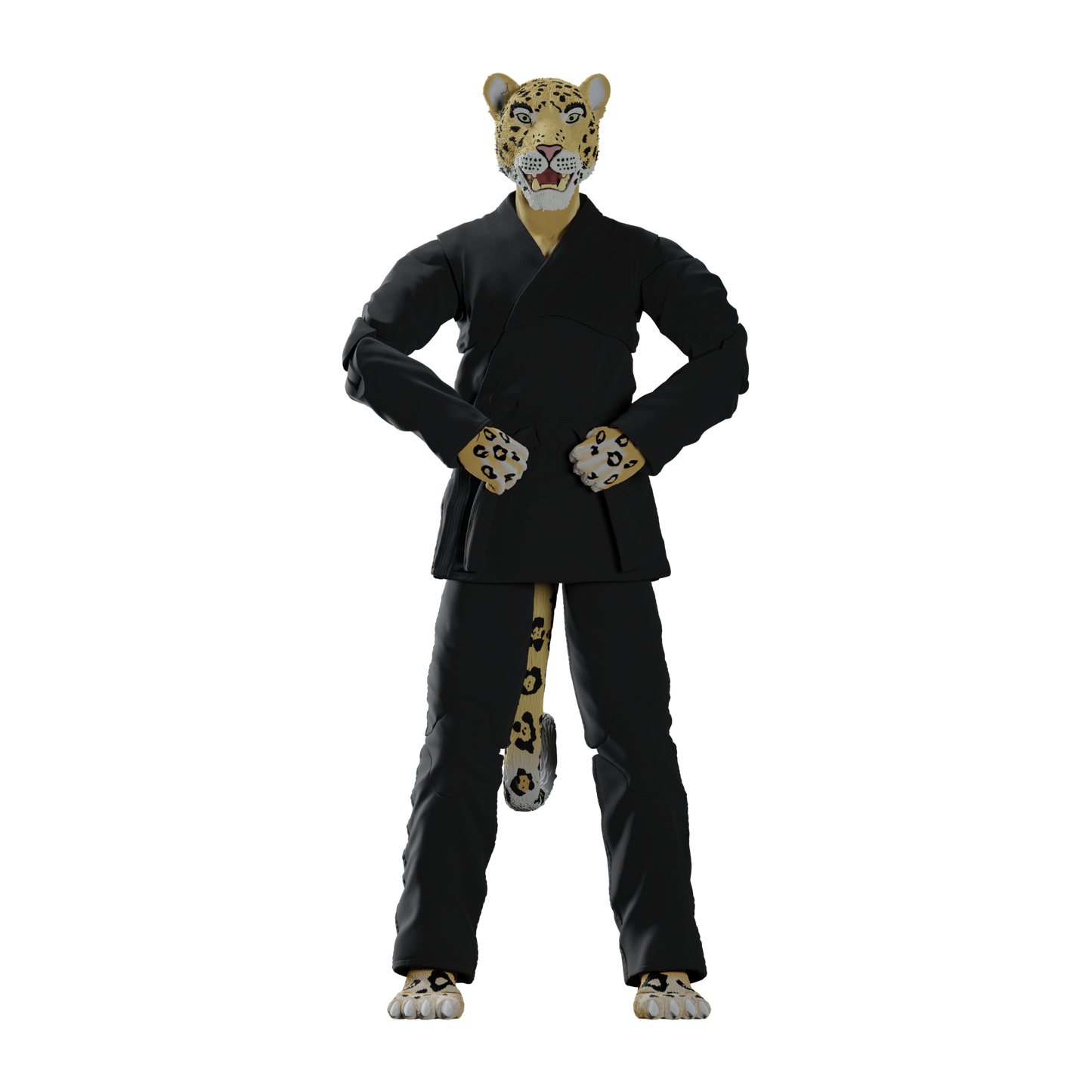 Zoo Jitsu Fighters Jairo the Jaguar Action Figure