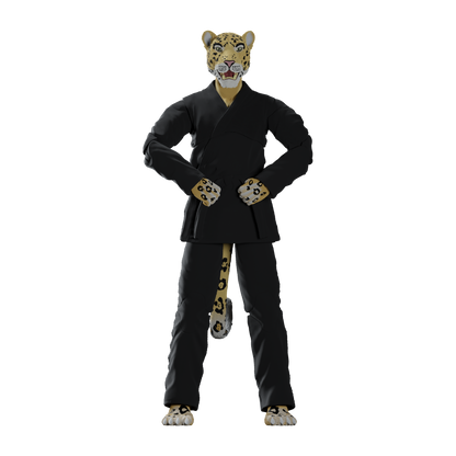 Zoo Jitsu Fighters Jairo the Jaguar Action Figure