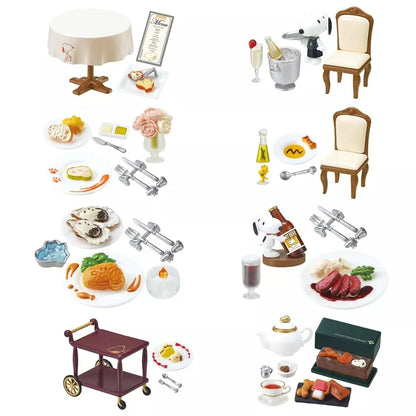 Snoopy's Restaurant Blind Box - Official Re-ment Peanuts Miniature Collection