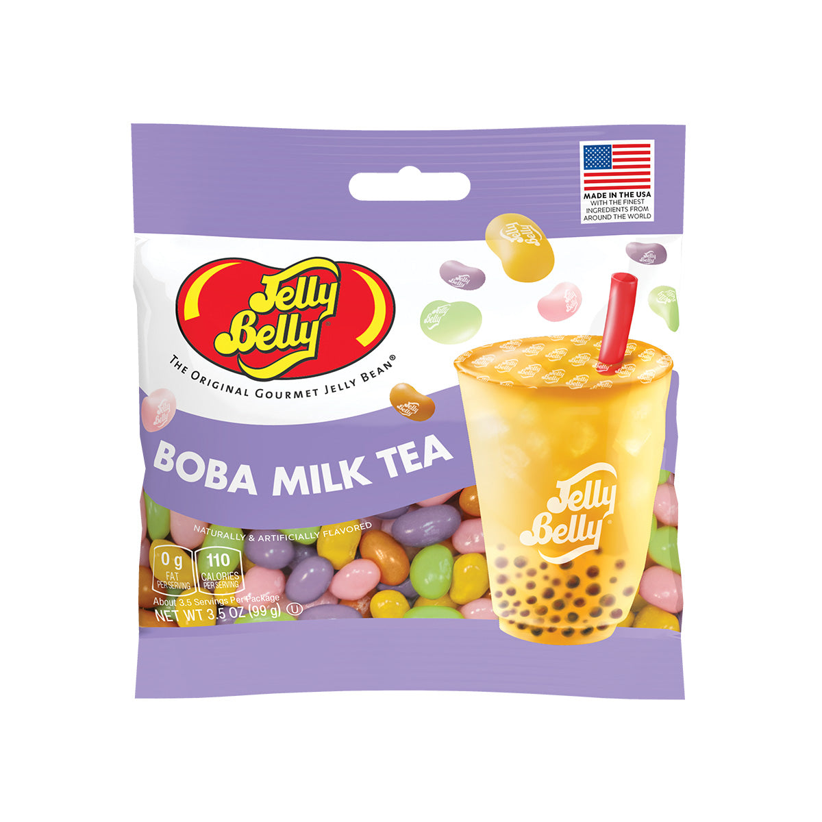 Boba Milk Tea Jelly Beans 3.5 oz Bag