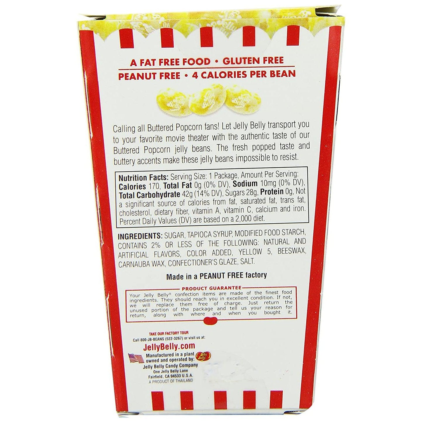 Buttered Popcorn Jelly Beans 1.75 oz. Box