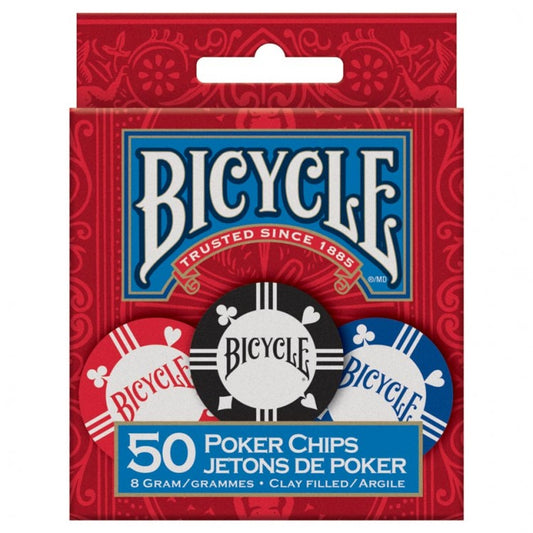Bicycle Poker Chips - 50ct