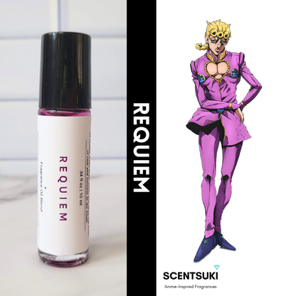 Jojo's Bizarre Adventure Anime Inspired Fragrances- Giorno Giovanna