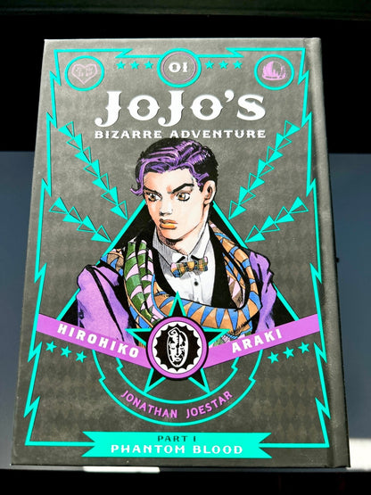 Jojo's Bizarre Adventure Vol 1 Part 1 Phantom Blood Hardcover